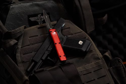Microtech Ultratech with Glock 17 - Wallpaper OTF and Gun | Knife Reviews