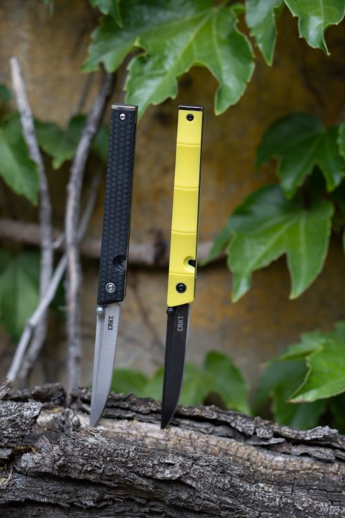 CRKT CEO - Yellow - Bamboo and Classic Edition