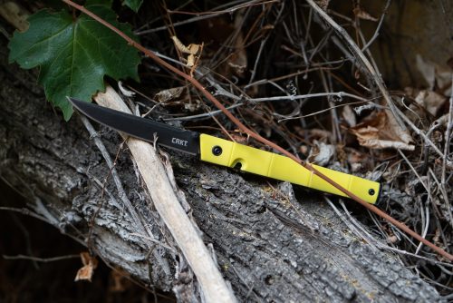 CRKT CEO - Yellow - Bamboo Edition