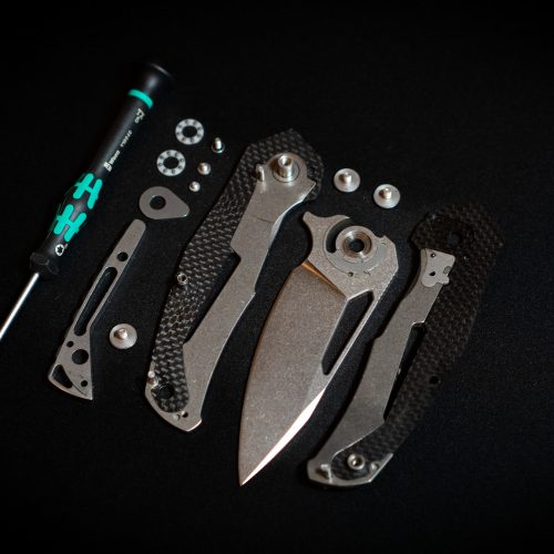 Disassembled Folding Knife