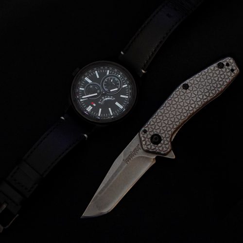 EDC Knife with Watch