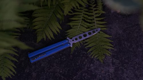Balisong Trainer Blue