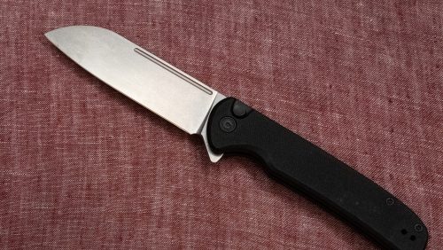 Kizer EDC Knife with an Sheepfoot Blade